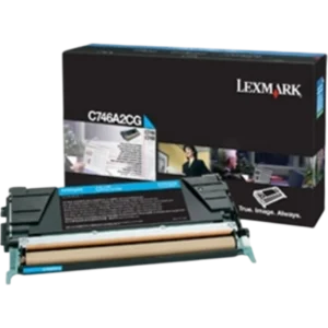 Τόνερ LEXMARK Cyan - 7.000 Σελίδες | C746A3CG