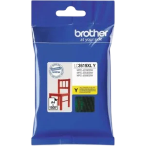 Μελάνι BROTHER High Yield Yellow - 1.500 Σελίδες | LC3619XLY