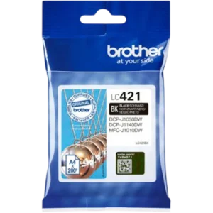 Μελάνι BROTHER LC-421 Black - 200 Σελίδες | LC421BK