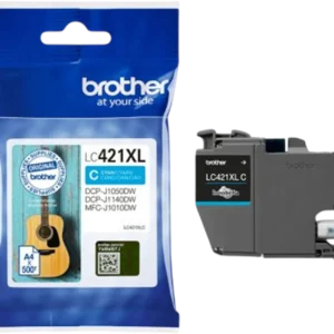 Μελάνι BROTHER High Yield Cyan  - 500 Σελίδες | LC421XLC