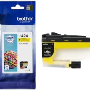 Μελάνι BROTHER LC-424 Yellow - 750 Σελίδες | LC424Y