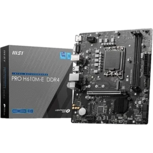 MSI Motherboard PRO H610M-E [DDR4 | LGA1700 | MATX] / 801-7D48-003