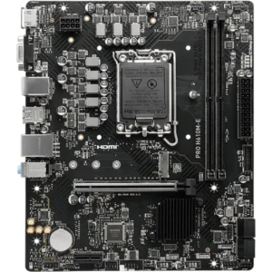 MSI Motherboard PRO H610M-E [DDR5 | LGA1700 | MATX] / 801-7E26-004