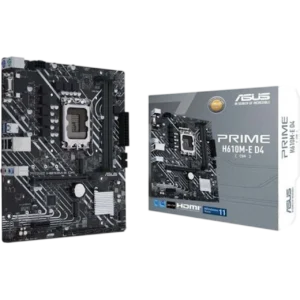 ASUS Motherboard Prime H610M-A D4 CSM [DDR4 | LGA1700 | MATX] / 90MB19P0-M0EAYC