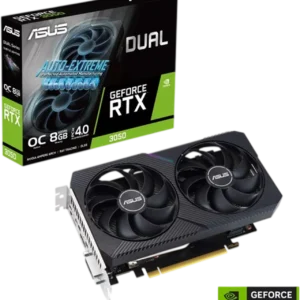 ASUS GPU GeForce RTX 3050 Dual V2 [8GB | GDDR6 | 128bit] / 90YV0GH6-M0NA00