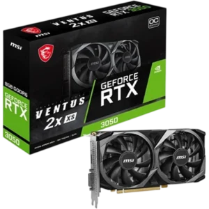 MSI GPU GeForce RTX 3050 Ventus 2X XS OC [8GB | GDDR6 | 128bit] / 912-V809-4287