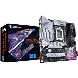 GIGABYTE Motherboard B760M Aorus Elite WiFi6E Gen5 [DDR5 | LGA1700 | MATX] / 9MB76ME65-00-G10