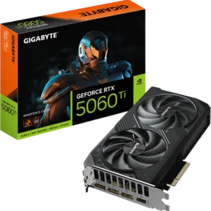 GIGABYTE GPU GeForce RTX 5060 Ti Windforce OC [8GB | GDDR7 | 128bit] / 9VN506TWO8-00-G10