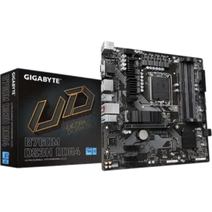 GIGABYTE Motherboard B760M DS3H Gen5 [DDR5 | LGA1700 | MATX] / B760M DS3H GEN5