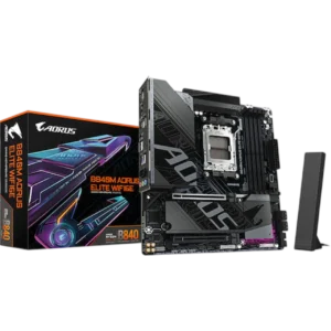 GIGABYTE Motherboard B840M A Elite WiFi6E [DDR5 | AM5 | MATX] / B840M A ELITE WIFI