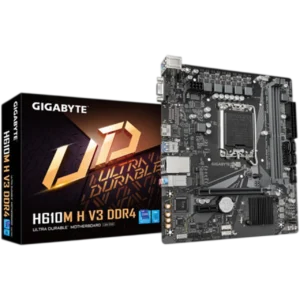 GIGABYTE Motherboard H610M S2H V3 [DDR4 | LGA1700 | MATX] / H610M