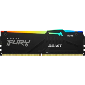 KINGSTON Memory FURY Beast Black RGB [DDR5 | 8GB | 5200MT/s] / KF552C40BBA-8