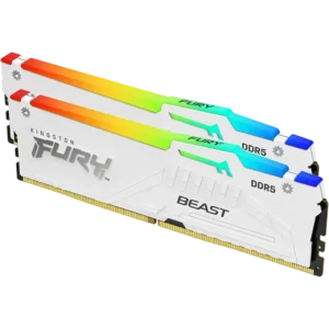 KINGSTON Memory FURY Beast White [DDR5 | 16GB | Kit of 2 | 5200MT/s] / KF552C40BWAK2-16