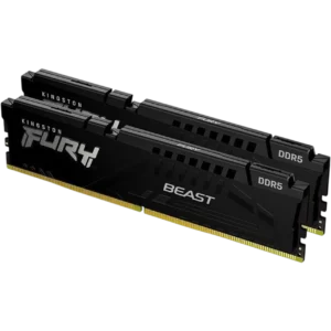 KINGSTON Memory FURY Beast Black [DDR5 | 64GB | Kit of 2 | 5600MT/s] / KF556C36BBEK2-64
