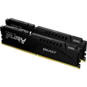 KINGSTON Memory FURY Beast Black [DDR5 | 32GB | Kit of 2 | 6000MT/s] / KF560C30BBEK2-32