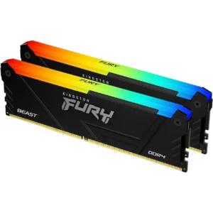 KINGSTON Memory FURY Beast RGB [DDR4 | 16GB | Kit of 2 | 3200MT/s] / KF432C16BB2AK2/16